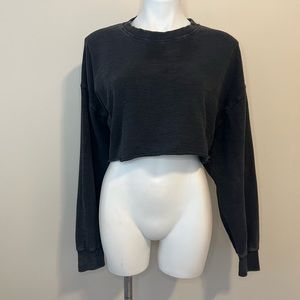 Cropped sweatshirt